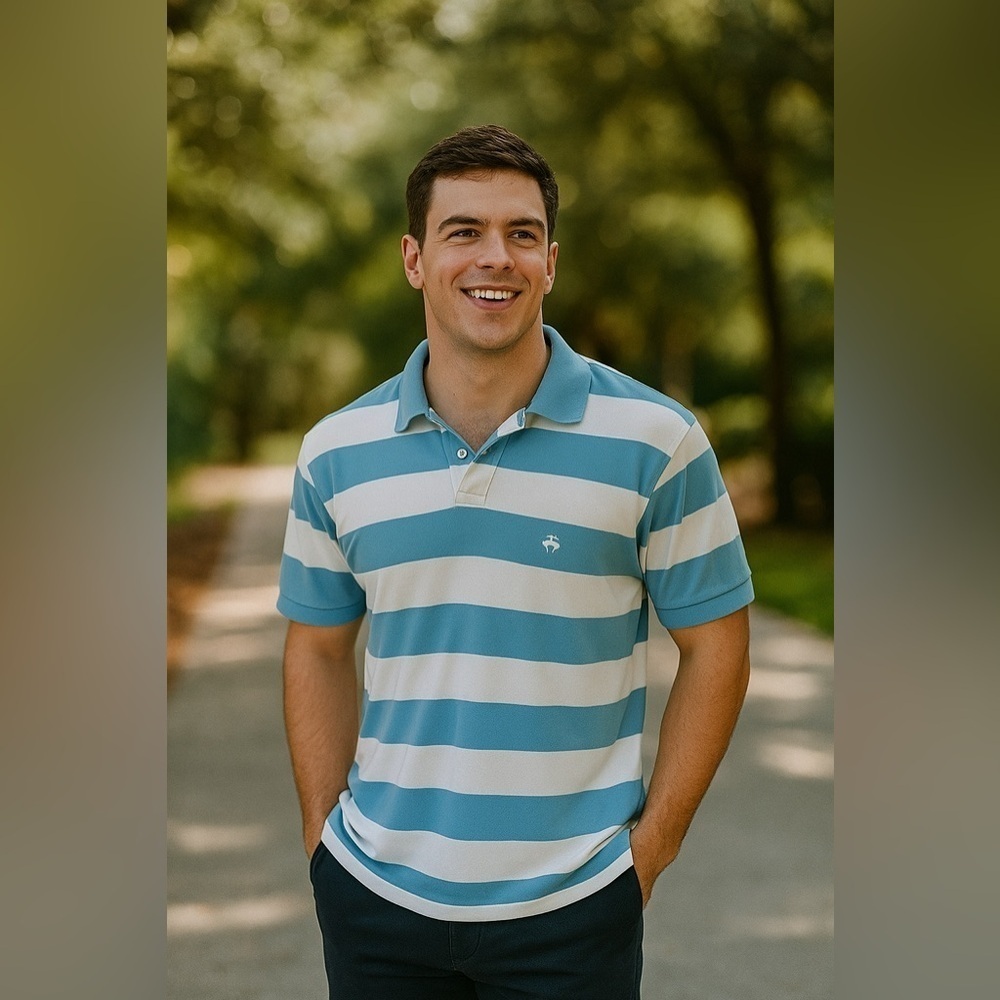 Brooks Brothers Performance Polo Slim Fit Size XL